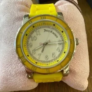 Vintage Juicy Couture Yellow Jelly Watch NIB NWT JUICY COUTURE Women main image 2